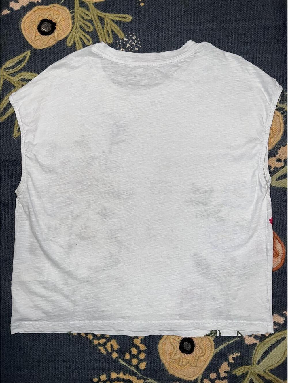 Anthropologie floral Embroidered top S.Medium - Picture 3 of 7